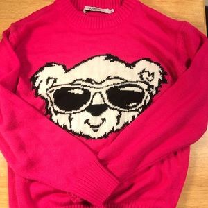 Joyrich Pink Teddy Bear Sweater
